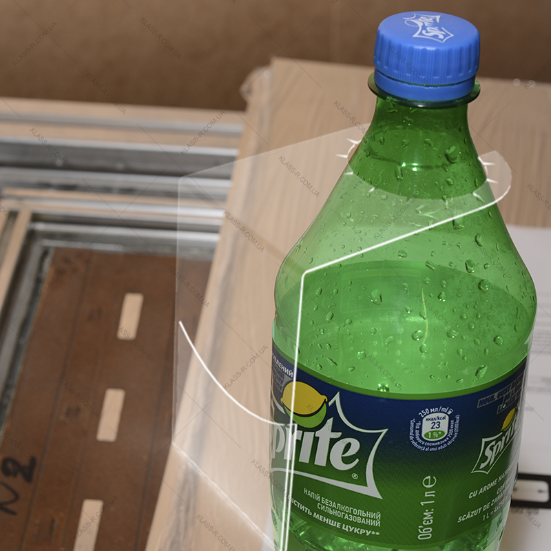 Ценникодержатель на бутылку #10 фото в подкатегории ценникодержателей компании Классное Решение